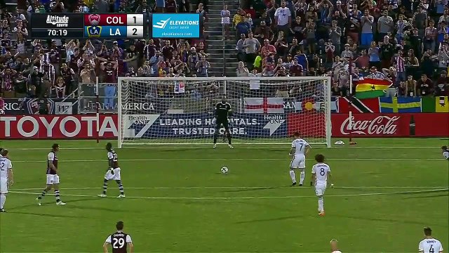 Romain Alessandrini - But Penalty - Colorado Rapids 1-3 LA Galaxy 22.06.2017