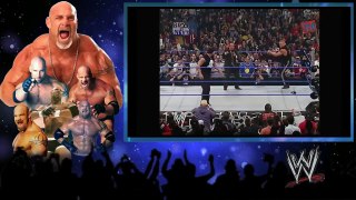 Bill Goldberg Attacks Brock Lesnar  - Bi