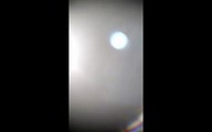 Extremely Large Blue NIBIRU Planet caught in sunrise Texas  1
