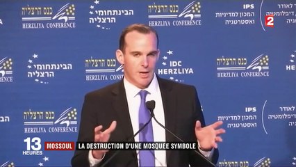 Mossoul : la destruction d'une mosquée symbole