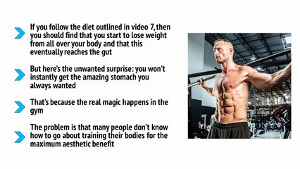 Video8   Training for Six Pack Abs and the Perfect Body -