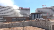 Adana Şehir Hastanesi'nde Yangın Ek