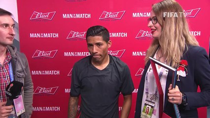 Javier Aquino- FIFA Man of the Match - Match 6- Mexico v New Zealand