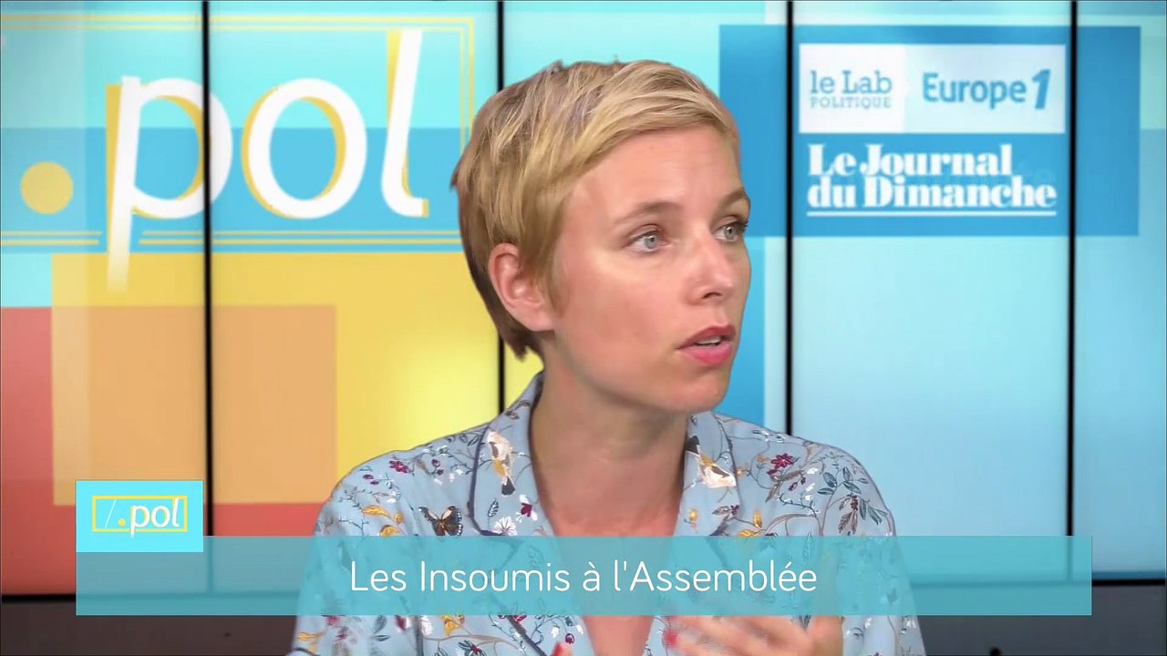 Clémentine Autain (FI) : "On peut être en désaccord avec Mélenchon"