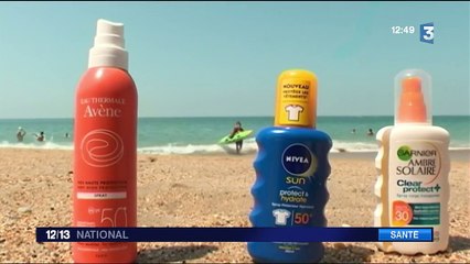 Crèmes solaires : attention aux produits chimiques