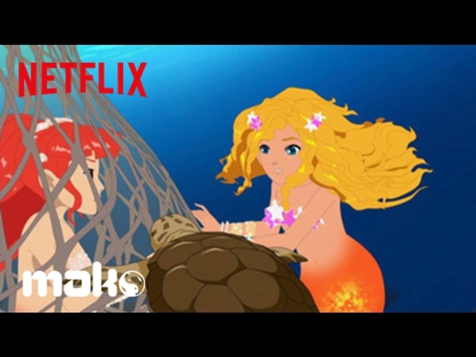 H2O Aventuras de Sirenas - 1x02 "Atrapada en la red" Castellano
