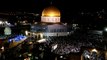 Des Palestiniens prient à Jérusalem pour la 