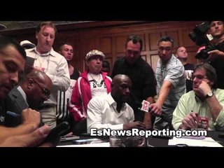 Floyd Mayweather Invites Alex Ariza To His Training Camp - esnews boxing
