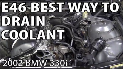 Best Way To Drain Coolant on an E46 BMW #m54rebuild-oGjuqH-hUIo