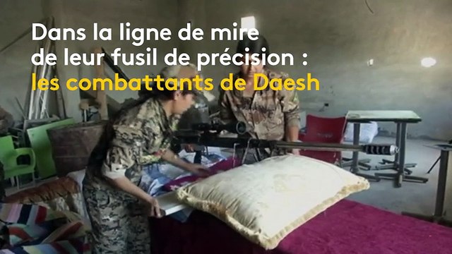Syrie : des femmes snipers sur le front