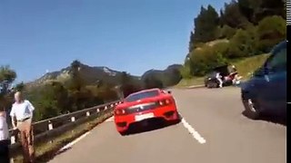 Yamaha R1 vs Ferrari 360 street race.