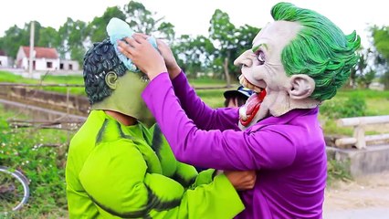 Bad Baby trashes the streets w/ Spiderman Police arrest Hulk | Video For Kids Superheroes