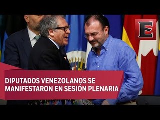 OEA concluye su asamblea en Cancún sin un acuerdo sobre Venezuela