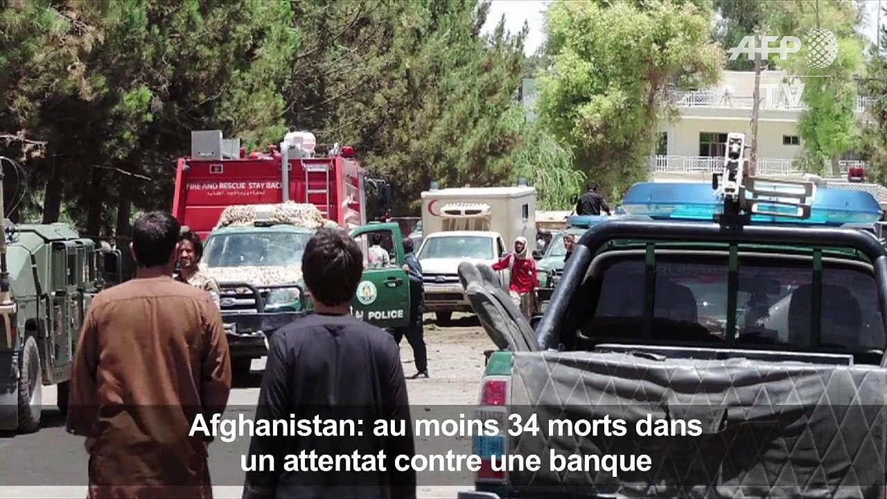 Afghanistan: 34 morts dans un attentat contre une banque