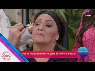 Tips de maquillaje para la tercera edad: ¡Levanta tus ojos! | Sale el Sol