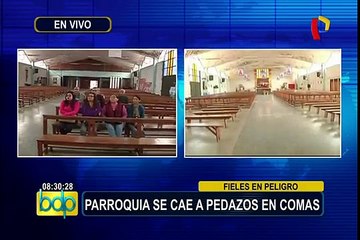 Comas: parroquia Santiago Apóstol necesita urgente restauración