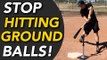 How To STOP Hitting Ground Balls - Hit LINE DRIVES Instead!