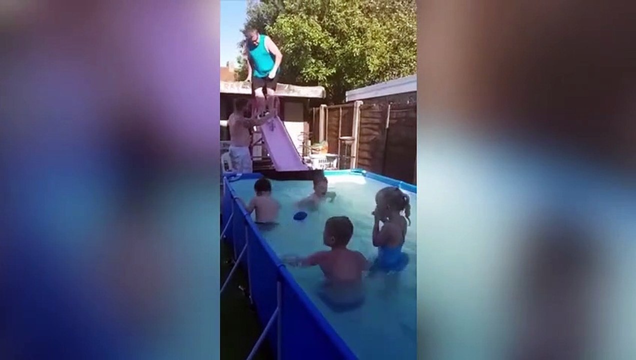 Il vaut mieux laisser les toboggans aux enfants !