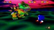 Sonic in Super Mario 64 (Hack)