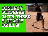 How To: 5 DEADLY Baseball Hitting Drills To CRUSH Pitchers!