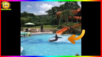 Comment sortir d'un toboggan avec classe !