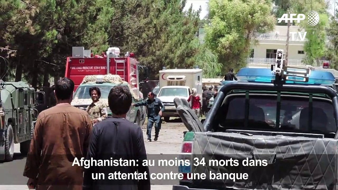 Afghanistan: 34 morts dans un attentat contre une banque