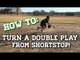 How to Turn a Double Play From Shortstop! - Baseball Fielding Drills