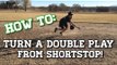 How to Turn a Double Play From Shortstop! - Baseball Fielding Drills