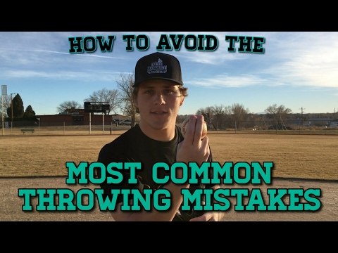 How To: AVOID The Most Common THROWING MISTAKES! - Baseball Throwing Fundamentals!