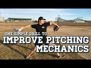 Improve Baseball Pitching Mechanics With This ONE Drill!