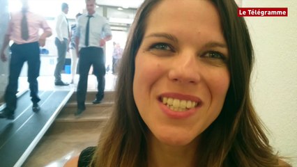 Corinne Erhel. "Une émotion très forte"  pour sa successeure Fanny Chappé