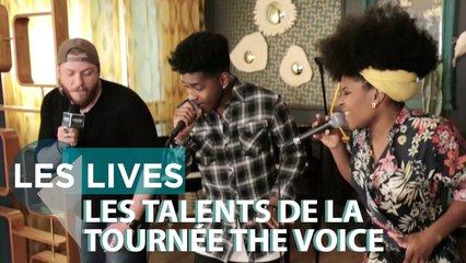 Les talents de la tournée The Voice - Live & Interview