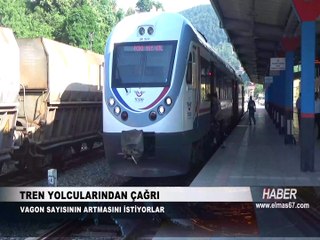 Trenler balık istifi yolcu taşıyor...
