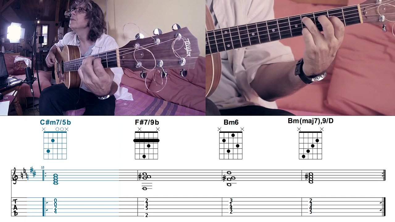 JAZZ / BOSSA CHORDS 2-5-1 IN B MINOR (14/24)