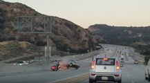 Driver Witnesses Dramatic Road Rage Incident In Santa Clarita