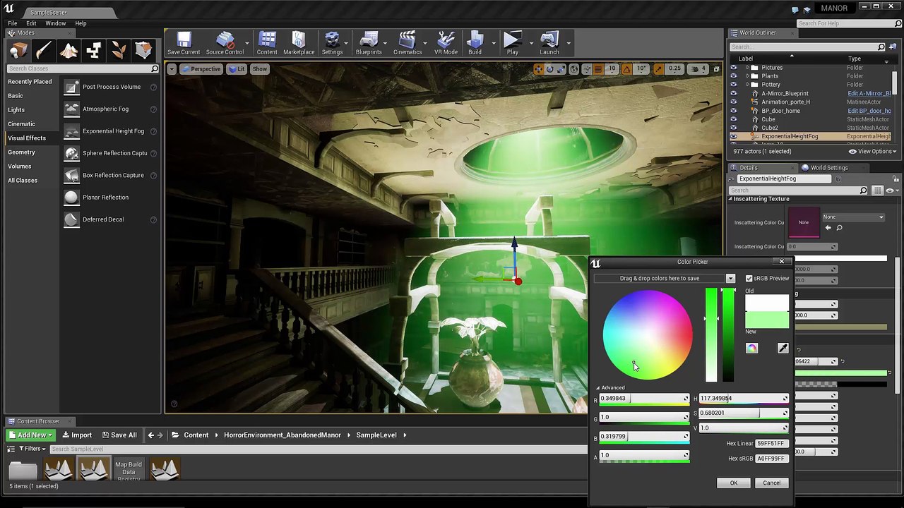 Tuto du Jeudi : Unreal Engine - Volume Fog
