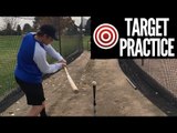 Target Practice “Baseball Hitting Drill” to Improve Bat Control & Power!