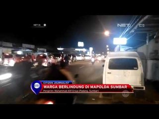 Warga Berlindung Di Mapolda Sumatera Barat Akibat Gempa - NET24