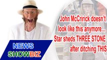 John McCririck doesn’t look like this anymore… Star sheds THREE STONE after ditching THIS