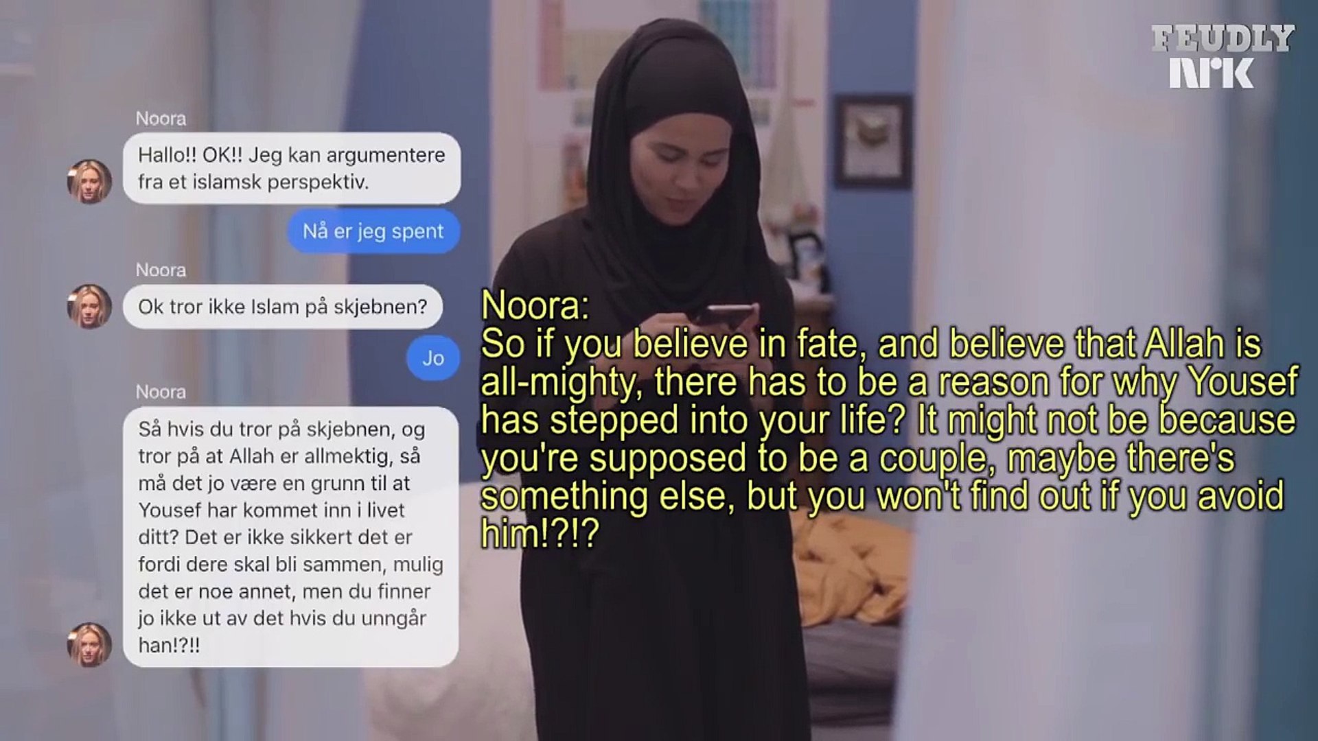 SKAM S4E9 Clip 5 (part 1/2) (Maghrib) [ENGLISH SUBS] - video Dailymotion