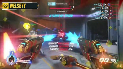 Korean Girl Busts Nut On 6 Enemies (NSFW) Overwatch OP Moments #19