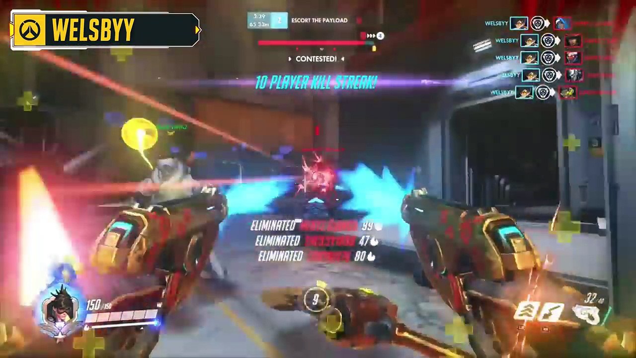 Korean Girl Busts Nut On 6 Enemies (NSFW) Overwatch OP Moments #19