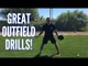 3 GREAT Baseball Outfield Drills for Youth Players