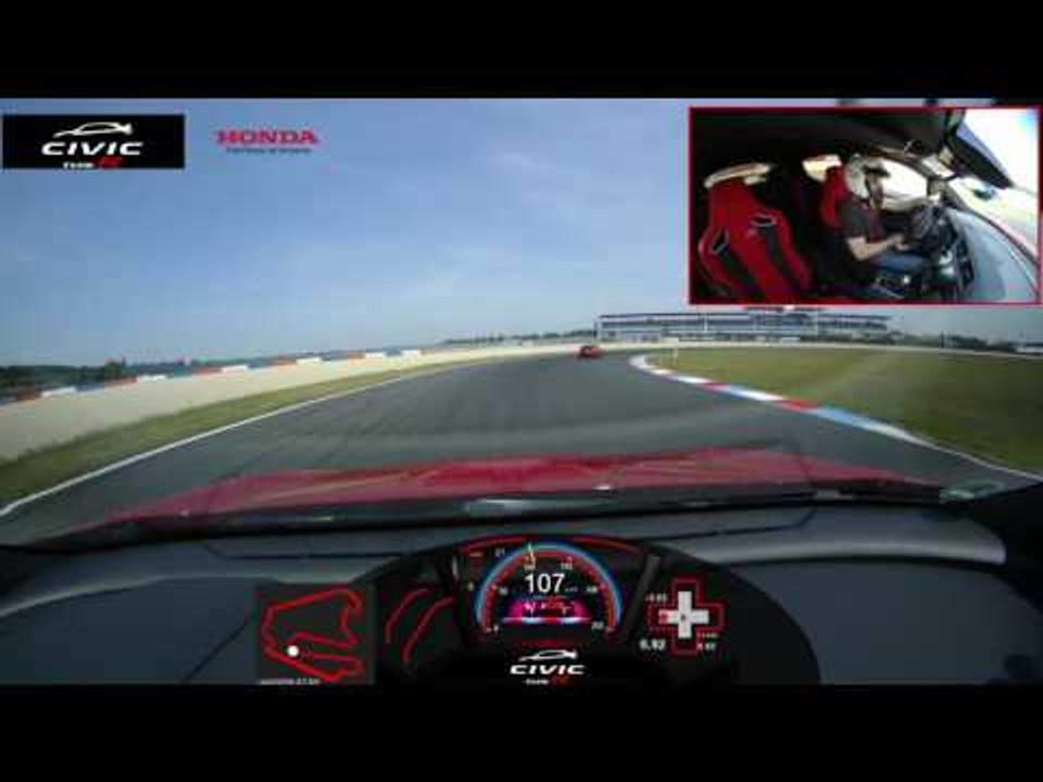 Así es una vuelta dentro de un Honda Civic Type R | Diariomotor