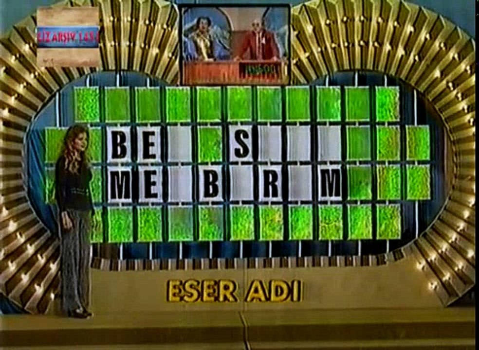 İlk Çarkıfelek Programı (Cüneyt Arkın ,Öztürk Serengil ,Yılmaz Köksal)