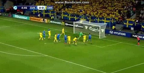 Chrien  Goal  HD  Slovakia U21 1 - 0	 Sweden U21  22-06-2017