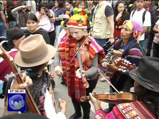 Inti Raymi o Fiesta del Sol fue organizada por varias universidades de Quito