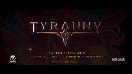 Tyranny - Tráiler