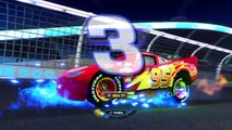 Cars 3: Driven to Win (PS4) Gameplay Lightning McQueen vs. Jackson Storm (Hard Mode)