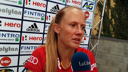 Jill Boon : "en fin de match, on était les plus fortes physiquement"